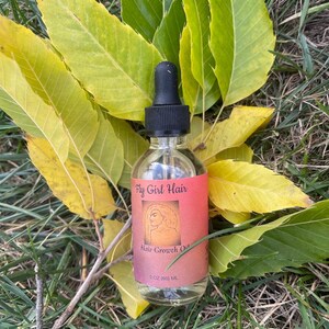 Organic Hair Growth Oil, Birthday, Holiday Gifts,  Herbal Oil, Soothes the Scalp, Hair Loss Prevention, Seasonal Gifts