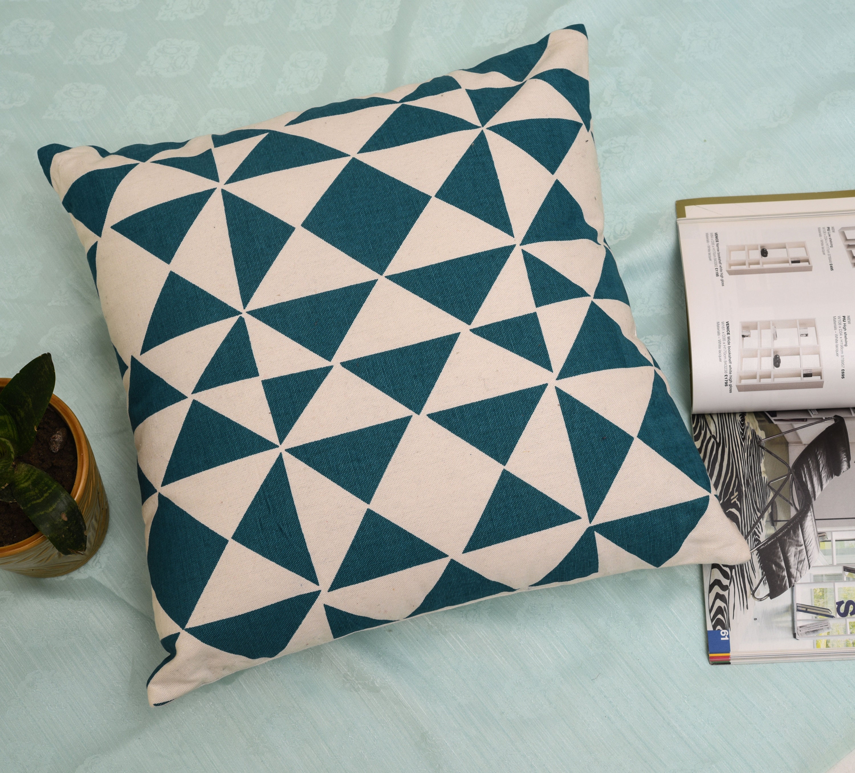 Set of 3 Printed Cushion Covers Bohemian Printed Cushion Etsy