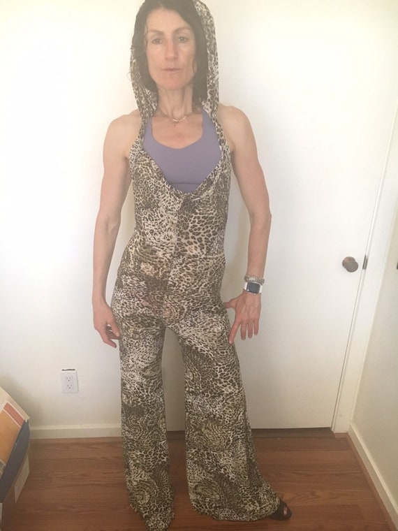 Warrior Within Animal Print hooded Onesie