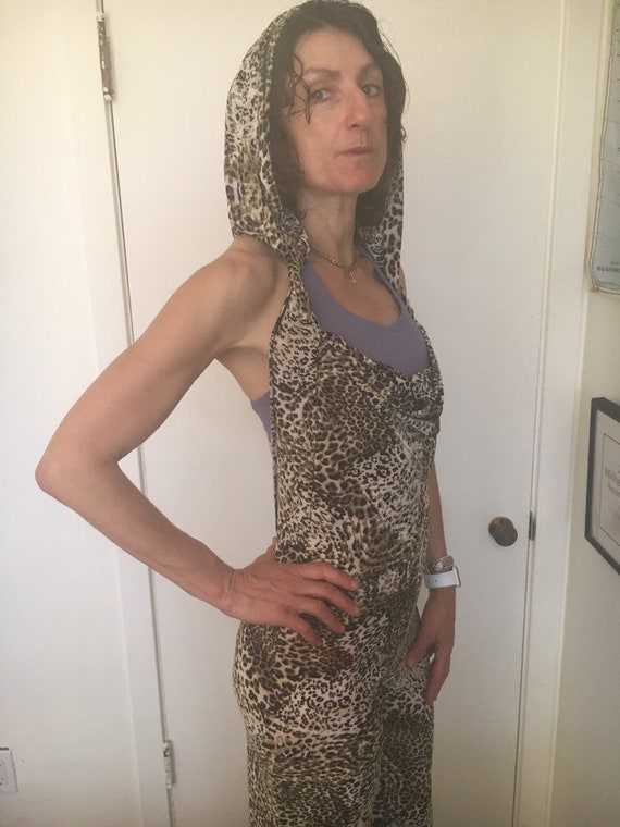 Warrior Within Animal Print hooded Onesie - image 3