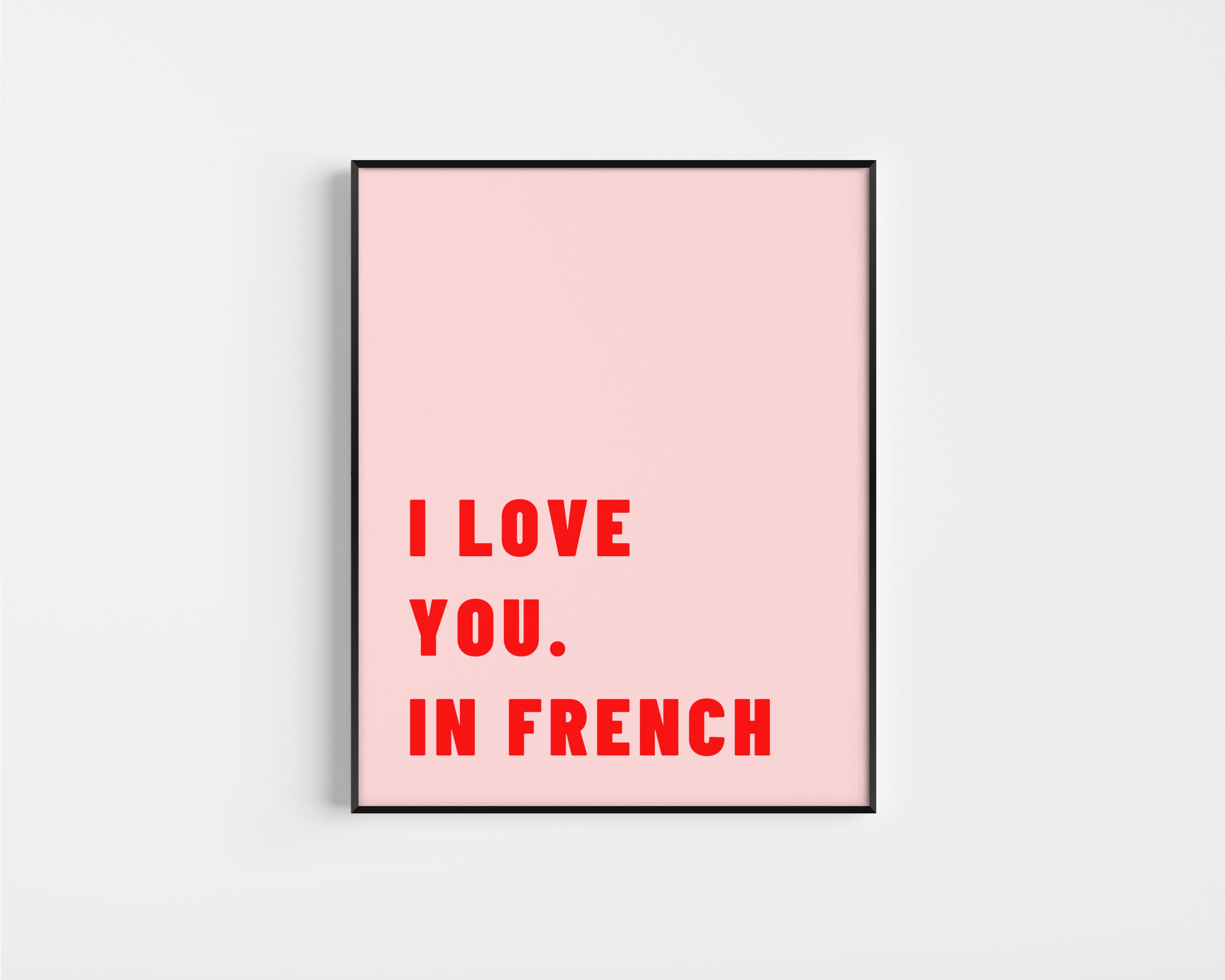 i love art in french