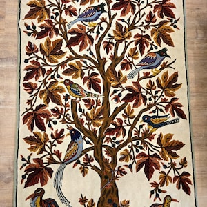 Beautiful tapestry with &quot;Tree of Life&quot; motif