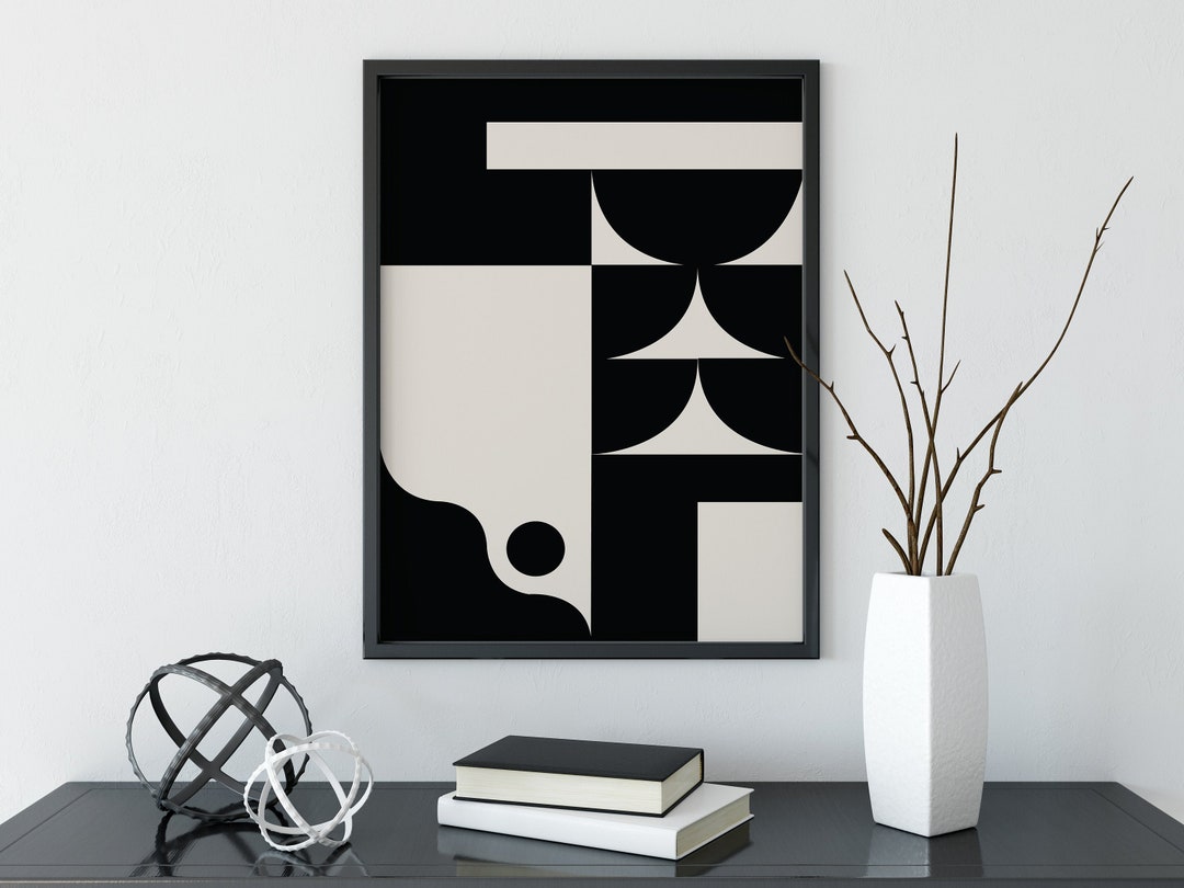 Geometric Printable Wall Art, Instant Download, Minimal Wall Art ...