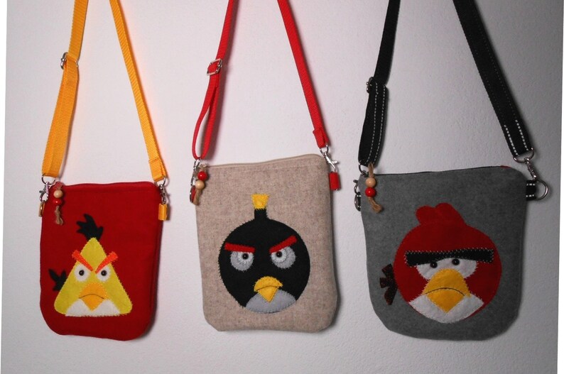 Handbag for girls Angry birds