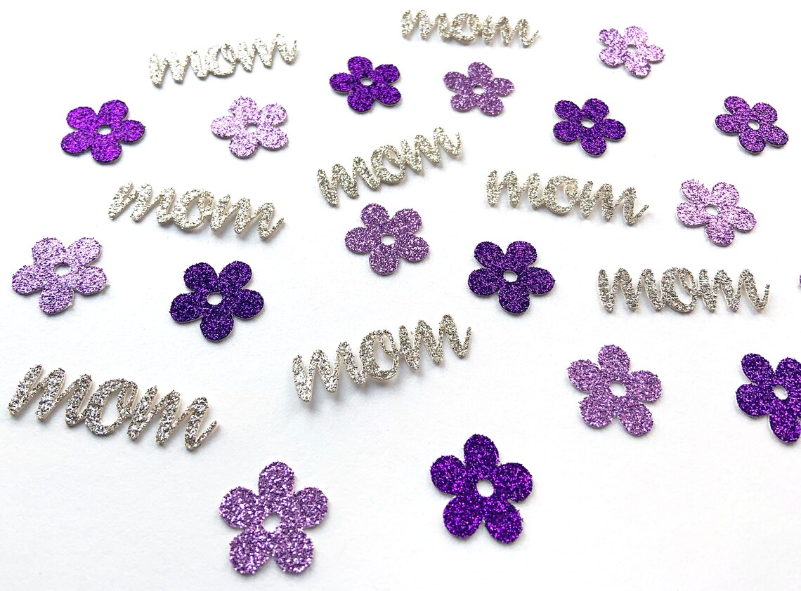 Mother's Day Flower Confetti Flower Confetti Mom Etsy