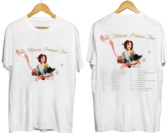 Chappell Roan The Midwest Princess Tour 2024 Shirt, Chappell Roan 2024 Concert Shirt, Chappell Roan Fan Gift, Chappell Roan Music Tour Merch