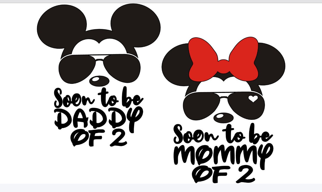 Disney Pregnancy Announcement Shirts Disney Couple Shirts - Etsy