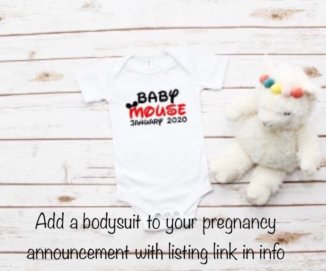 Disney Pregnancy Announcement Shirts Disney Couple Shirts - Etsy