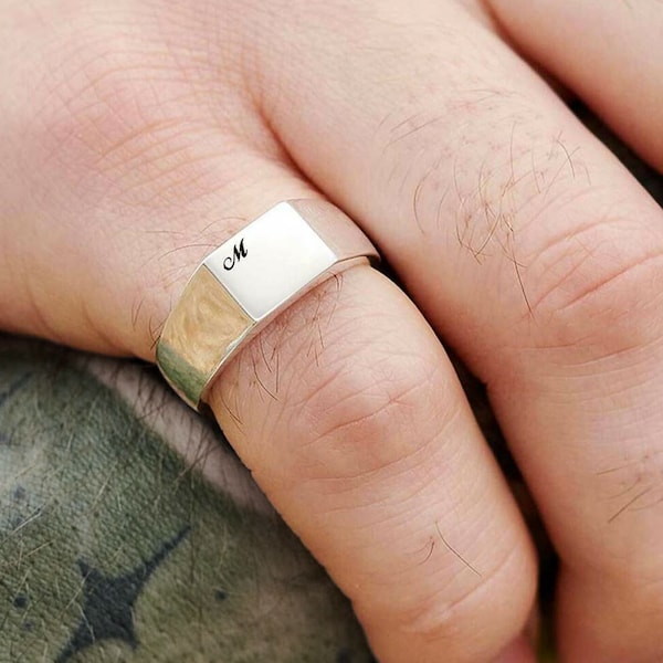 Mens Pinky Rings Etsy