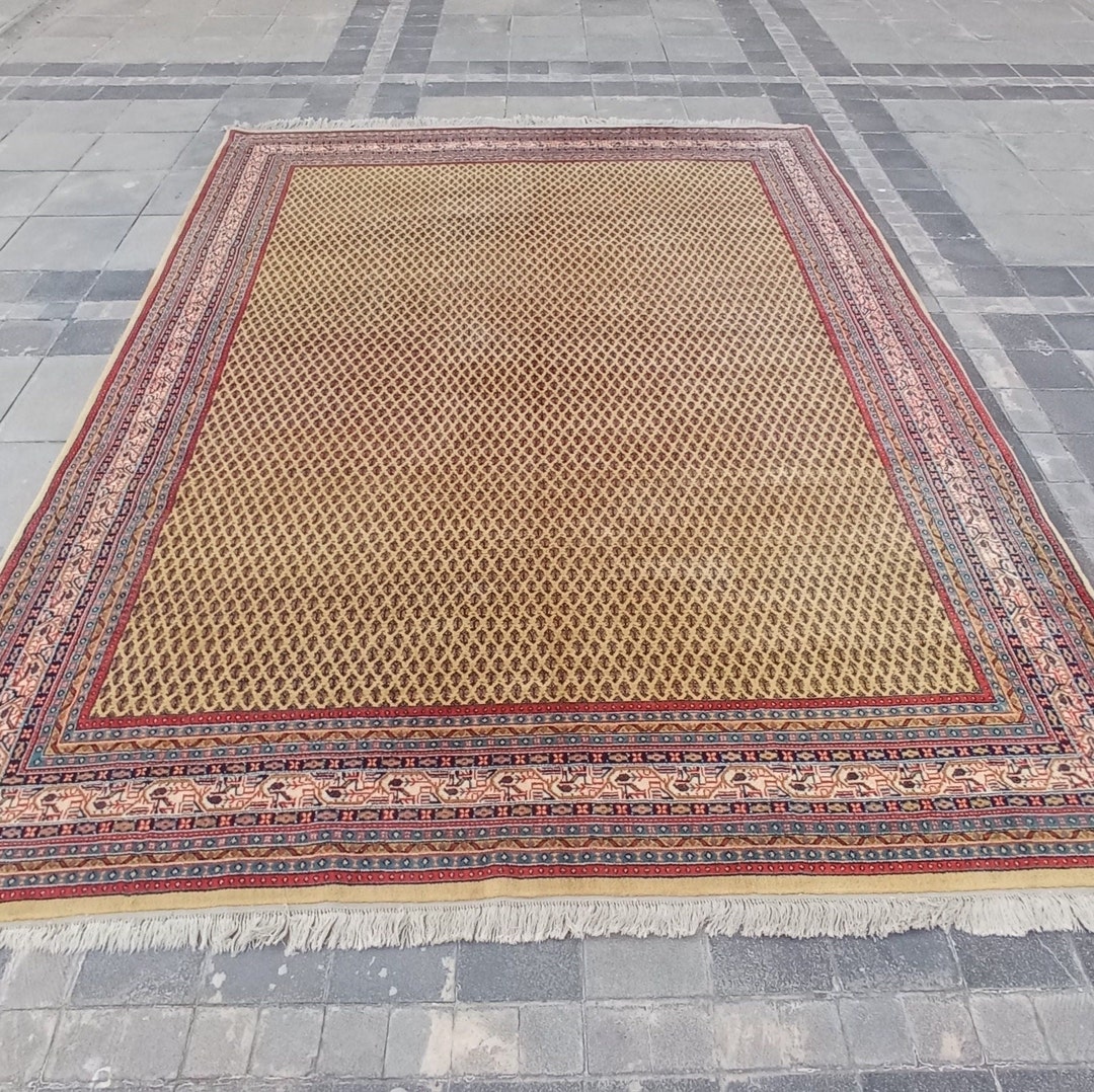 Large Persian Rug 8x11 Persian Interior Handmade Rug Rugs Etsy