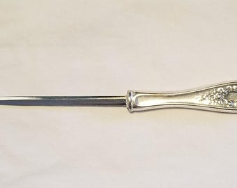 Letter Opener Handcrafted From Antique Silver Plated Knife Handle