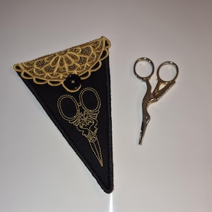 Fabric Scissor Case Enhancing Your Vintage Singer Sewing Machine