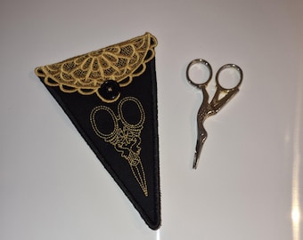 Fabric Scissor Case Enhancing Your Vintage Singer Sewing Machine