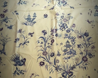 Thurstone Pagoda Bird Chintz Fabric 3 Yards