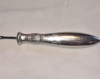 Seam Ripper Handcrafted From Antique Silver Plated Knife (Item B)