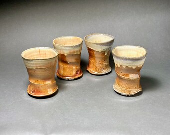 Blue Chun Tumblers, Handmade Ceramic Tumblers, Unique Gift