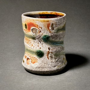 Side Fired Juice Cup, Ceramic Juice Cup, Pottery Juice Cup, Unique Gift