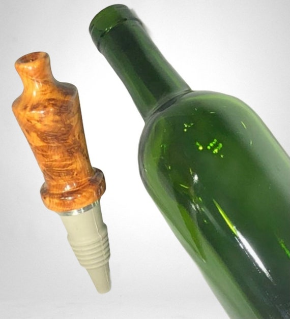 Beautiful Hand Made Hand Turned Wooden Wine Stoppers