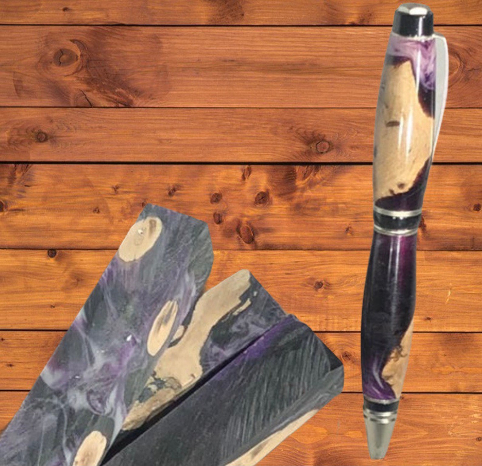 Acrylic/Wood pen blanks Etsy