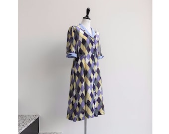 Retro chiffon dress