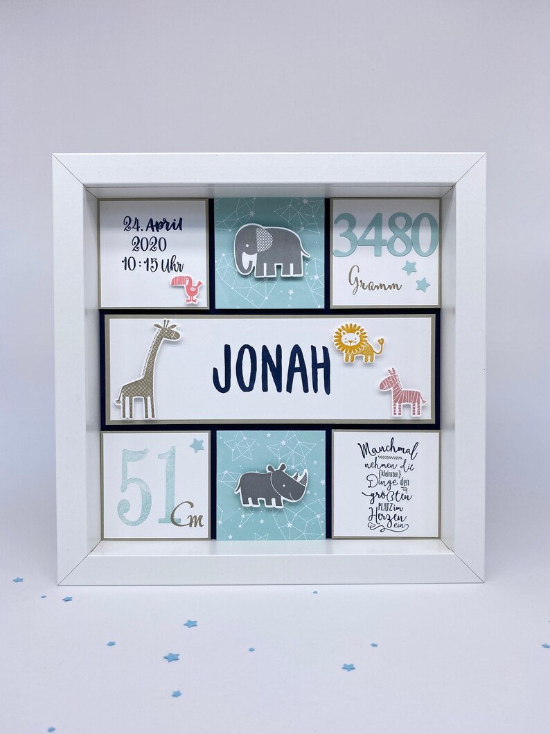 Bilderrahmen Geburt Rahmen Taufgeschenk Taufe Baby Etsy