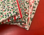 Holly Holiday Patterned Quilting Fabric (28 quot x44 quot )