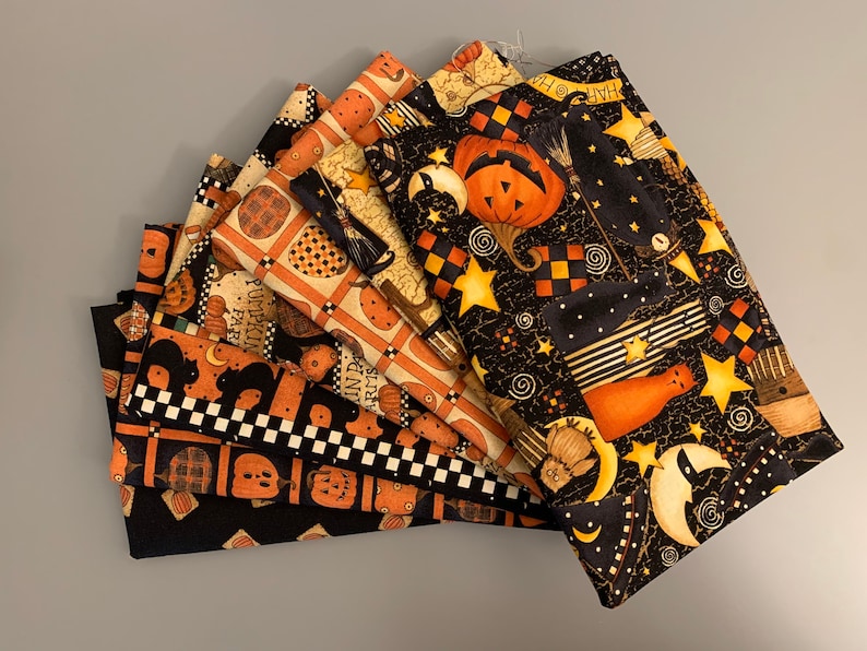 Debbie Mumm Halloween Quilting Fabric by the Yard | Etsy