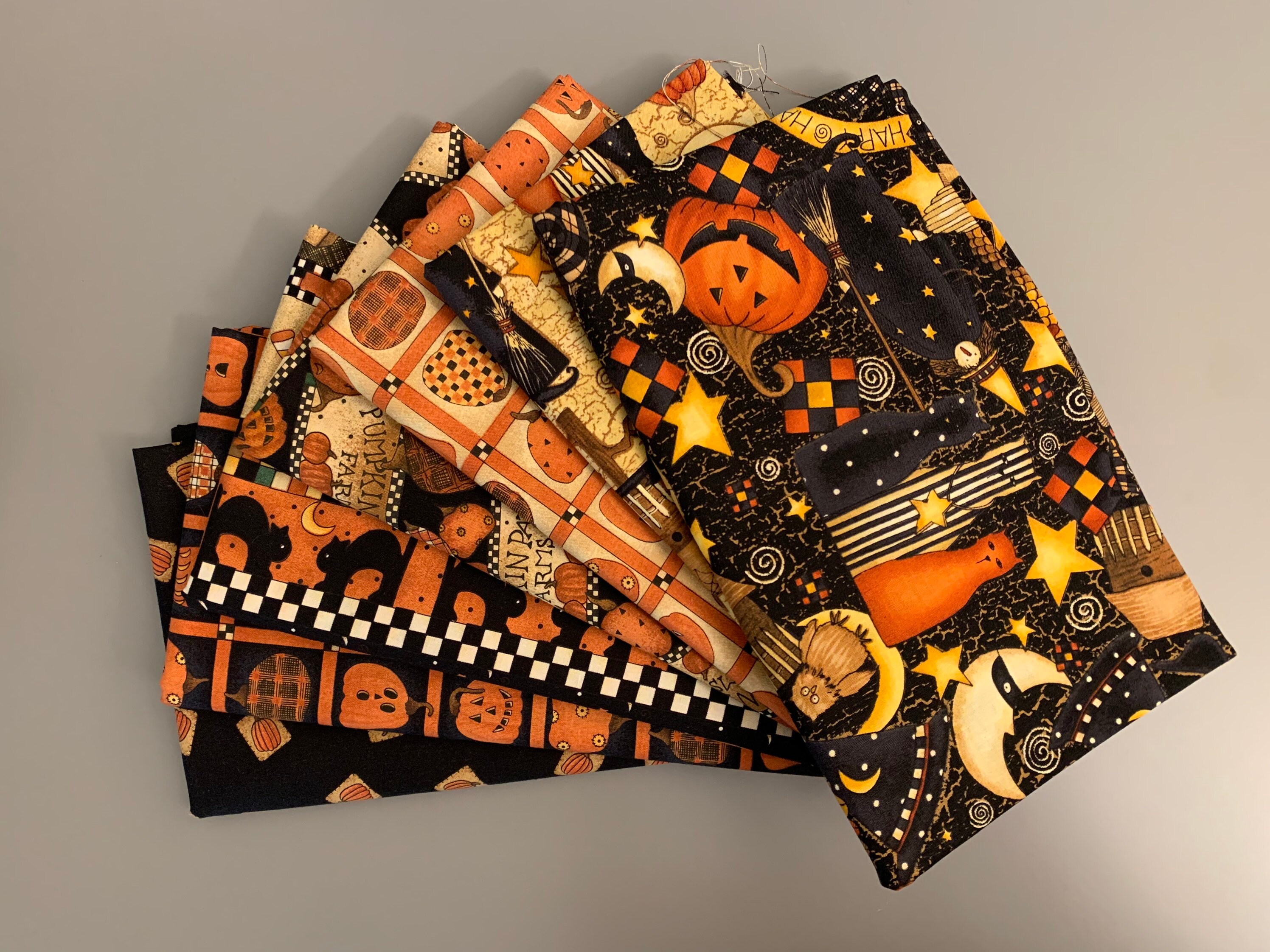 Debbie Mumm Halloween Quilting Fabric by the Yard Etsy