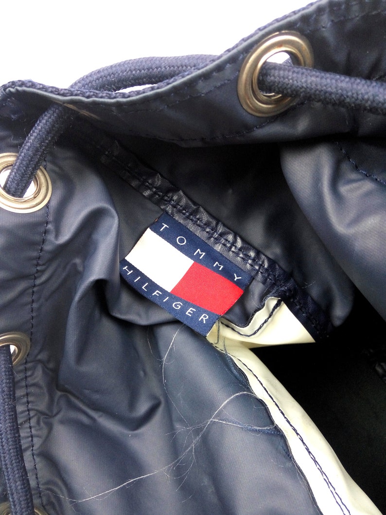 Vintage Tommy Hilfiger Crest 90s Backpack Bag