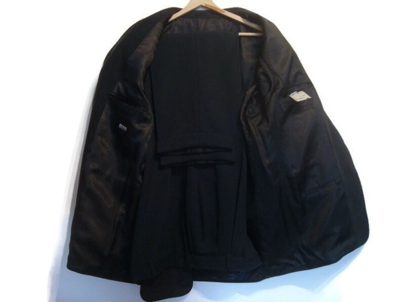 Trousers L Vintage Hugo Boss PoseidonAkropolis Suit Jacket