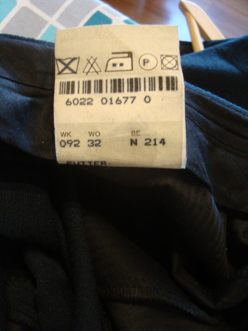 Trousers L Vintage Hugo Boss PoseidonAkropolis Suit Jacket