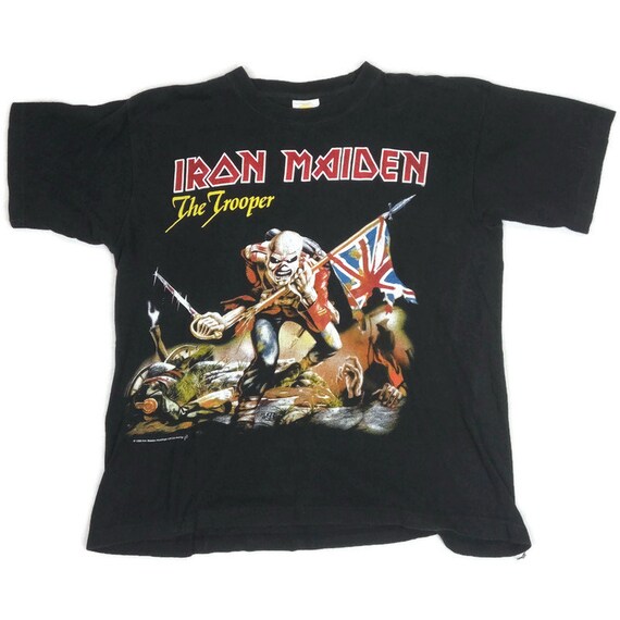 Vintage Iron Maiden The Trooper 1998 Tee M