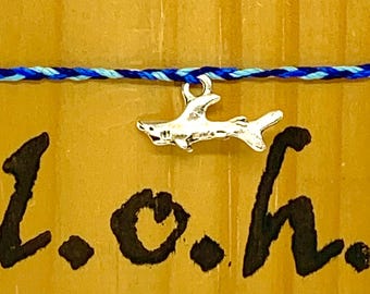 Shark Bracelet, LOHBraceletsCo, ocean jewelry
