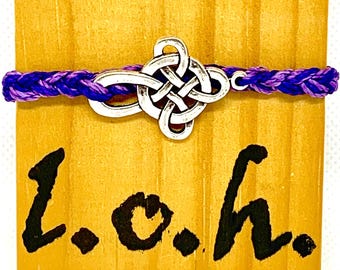 Celtic cross bracelet, LOHBraceletsCo, faith bracelet