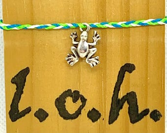 Frog Bracelet, LOHBraceletsCo, animal jewelry