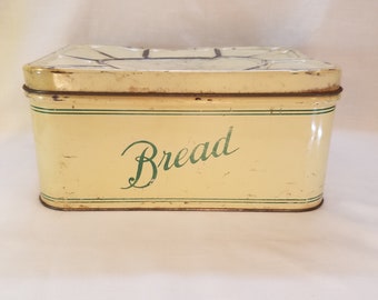 Vintage bread box labels