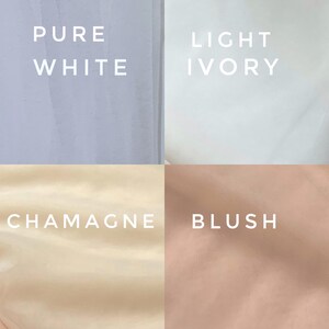 Samples of tulle