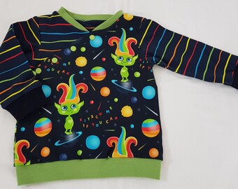 Baby Basic Shirt - Kitsch me - Gr. 62/68 aus Baumwolljersey