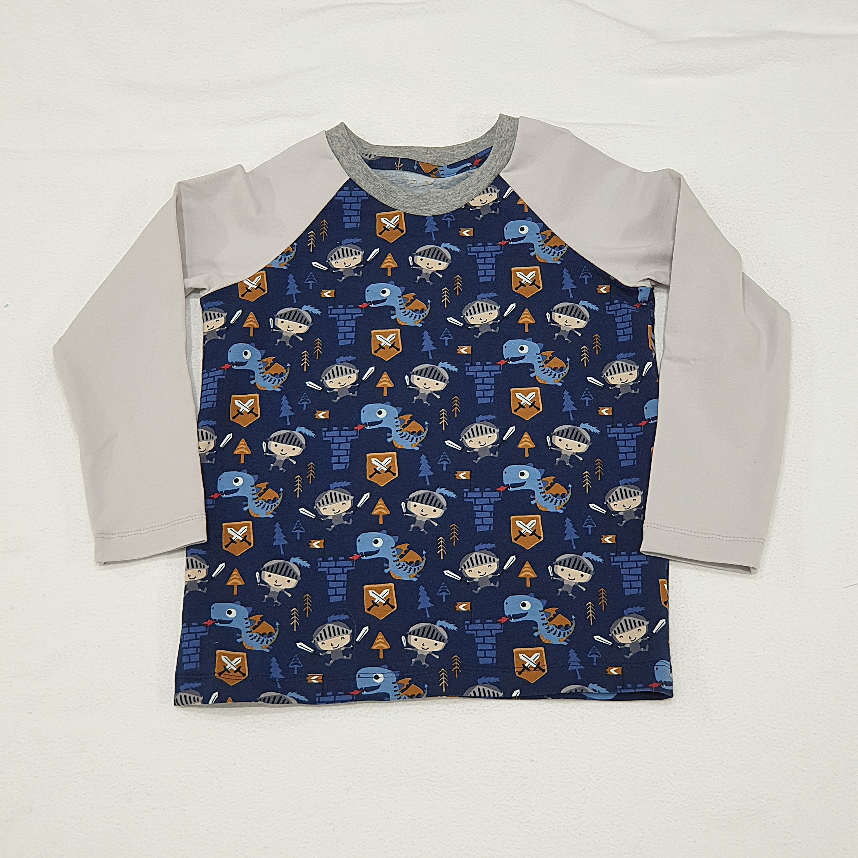 Gr. 104 Long Sleeve Shirt - Knight -