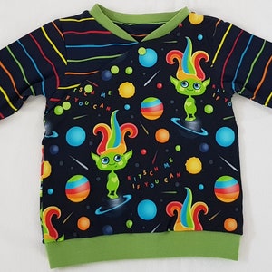 Baby Basic Shirt Kitsch me Gr. 62/68 aus Baumwolljersey Bild 2