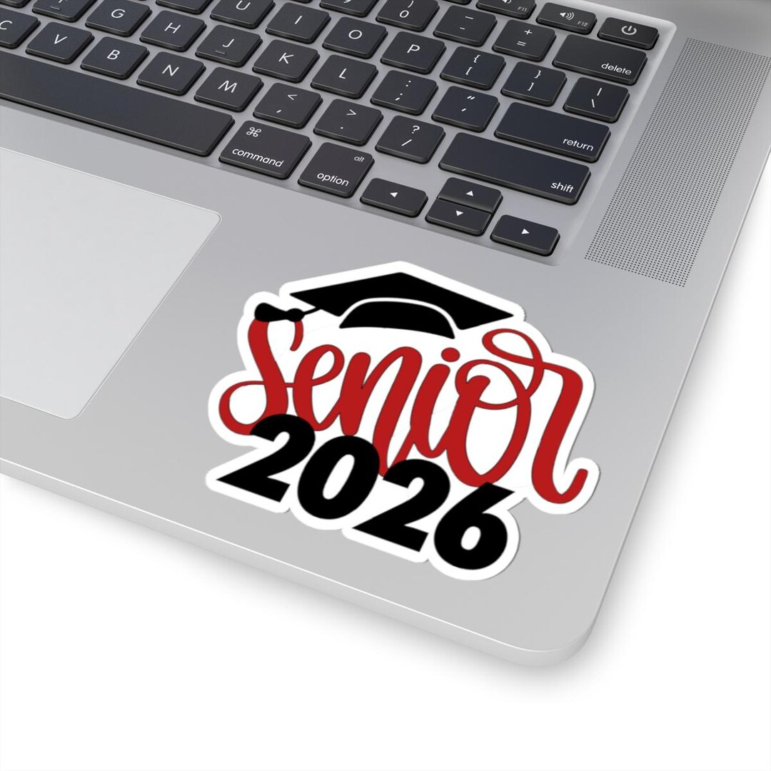Senior 2026 Vinyl Sticker – Graduation Gift - Etsy