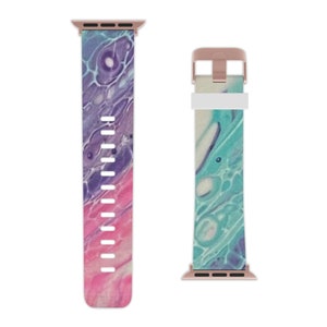 Smart Watch Band for Apple Watch Unique Design for Smart Watch Band Watch Band for Apple Watch Sports Watch Band Rainbow Splash Watch Band