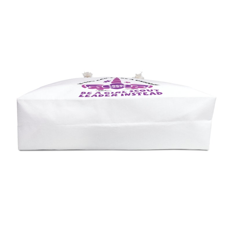 Personalized Girl Scout Weekender Bag, Unicorn Design image 4