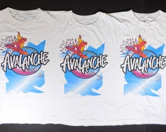 Avalanche Schnapps 3-Person T Shirt Promo Huge Halloween Costume Monster Rare