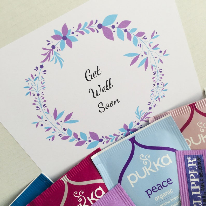 Get Well Soon Personalised Letterbox Gift For Her Pamper Etsy