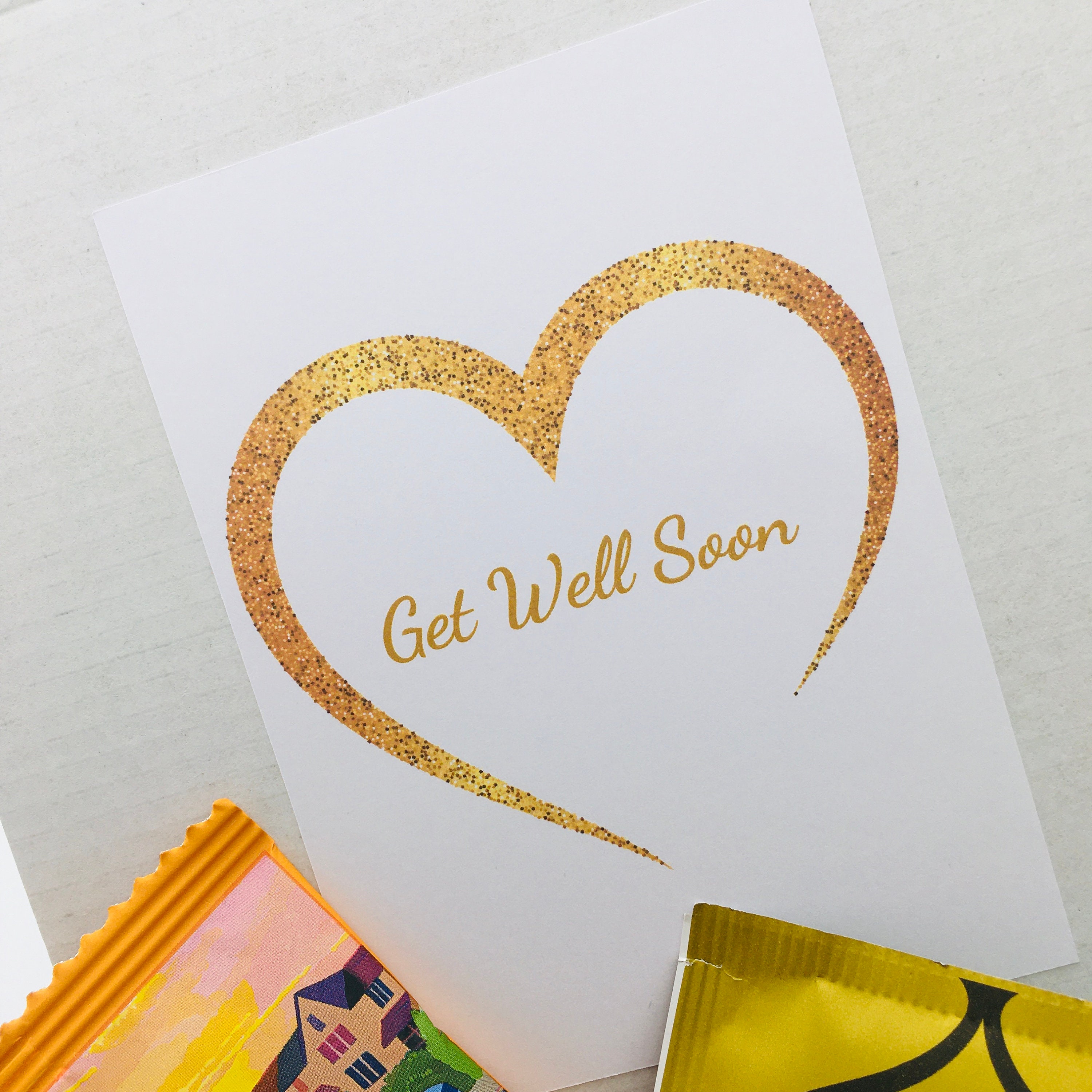 Get Well Soon Personalised Letterbox Gift For Her Him Etsy