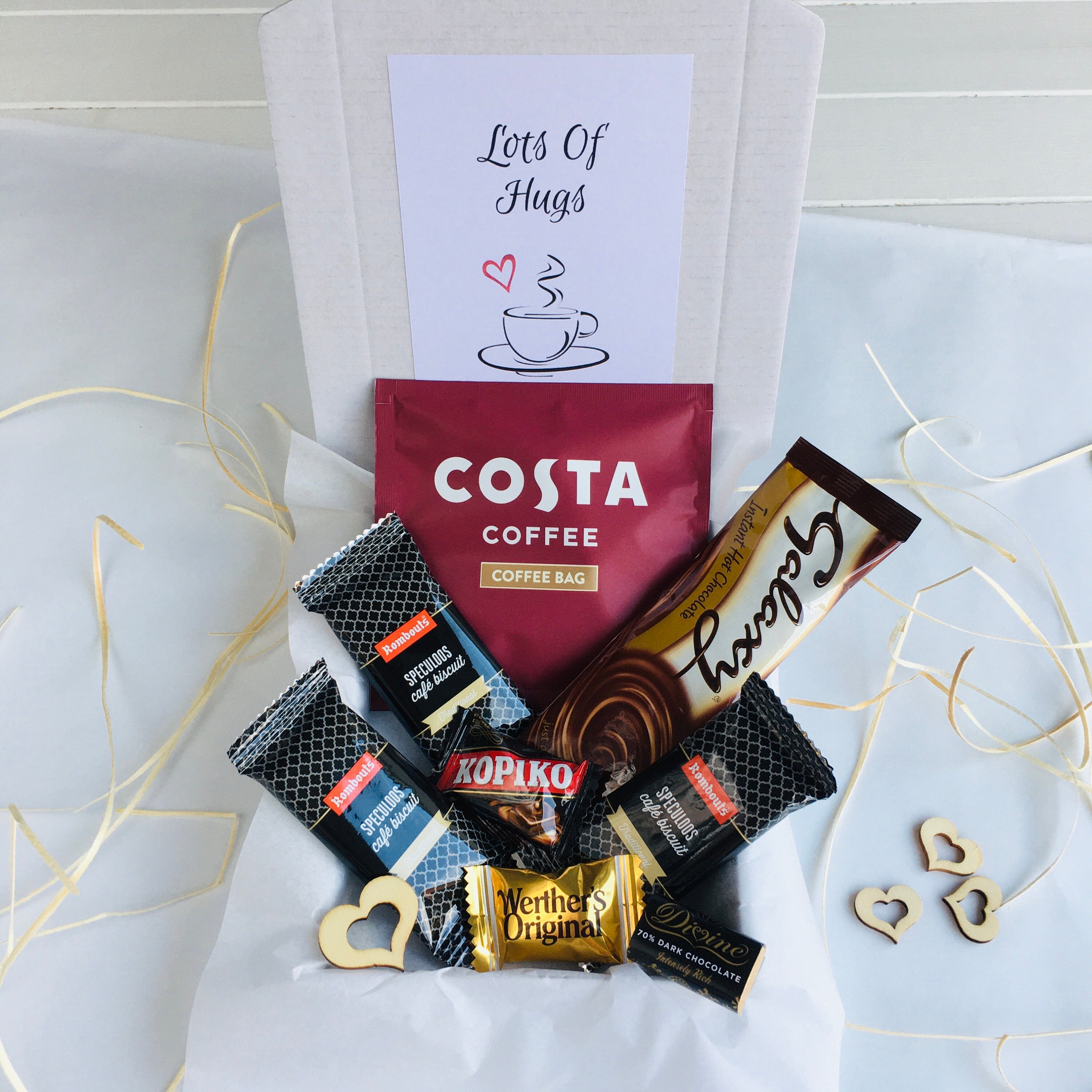 Personalised Letterbox Costa Coffee Lover Gift Hug In A Box Etsy