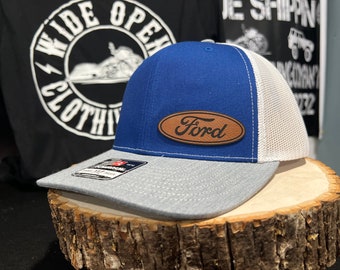 Richardson 112 SnapBack with a Ford Design leather patch