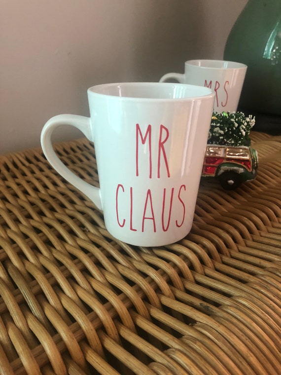 Rae Dunn Mr And Mrs Claus Christmas 2022 Mug Rae Dunn Inspired Mr And Mrs Claus Santa Mug Rae Dunn | Etsy Canada