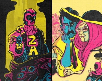 PDF Comics THE ZAT: Interweapons suite. Two full indie secret agent comics